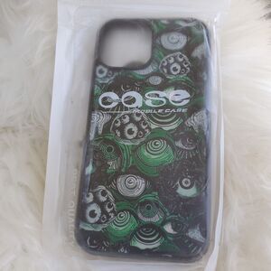 For IPhone 15 Green Eye Phone Case